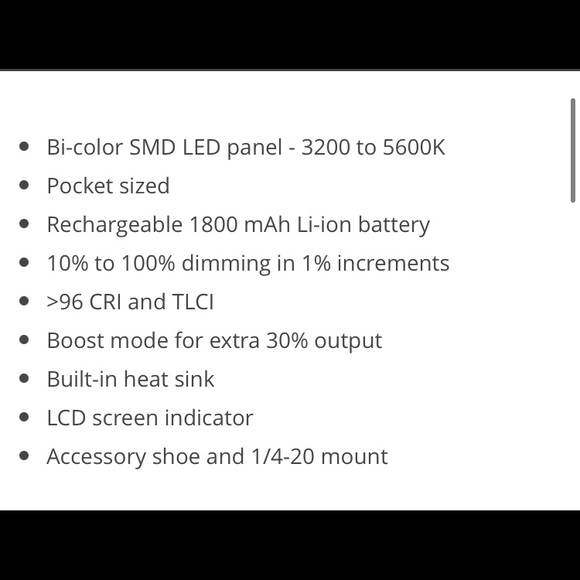 Genaray PB-64A LED fixture - Picture 6 of 6